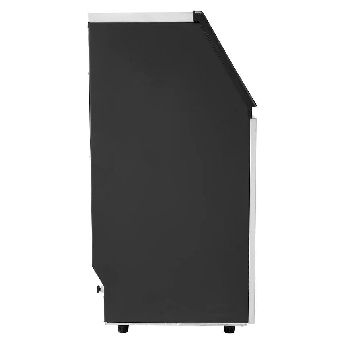 VEVOR komerciālais ledus ģenerators 45,4 kg/24 h ar 15 kg uzglabāšanas ietilpību, 45 kubiņi 15 minūtēs, brīvi stāvošs ar LED digitālo displeju un pašattīrīšanos, piemērots bāram, birojam un restorānam - ZEMLETES.LV