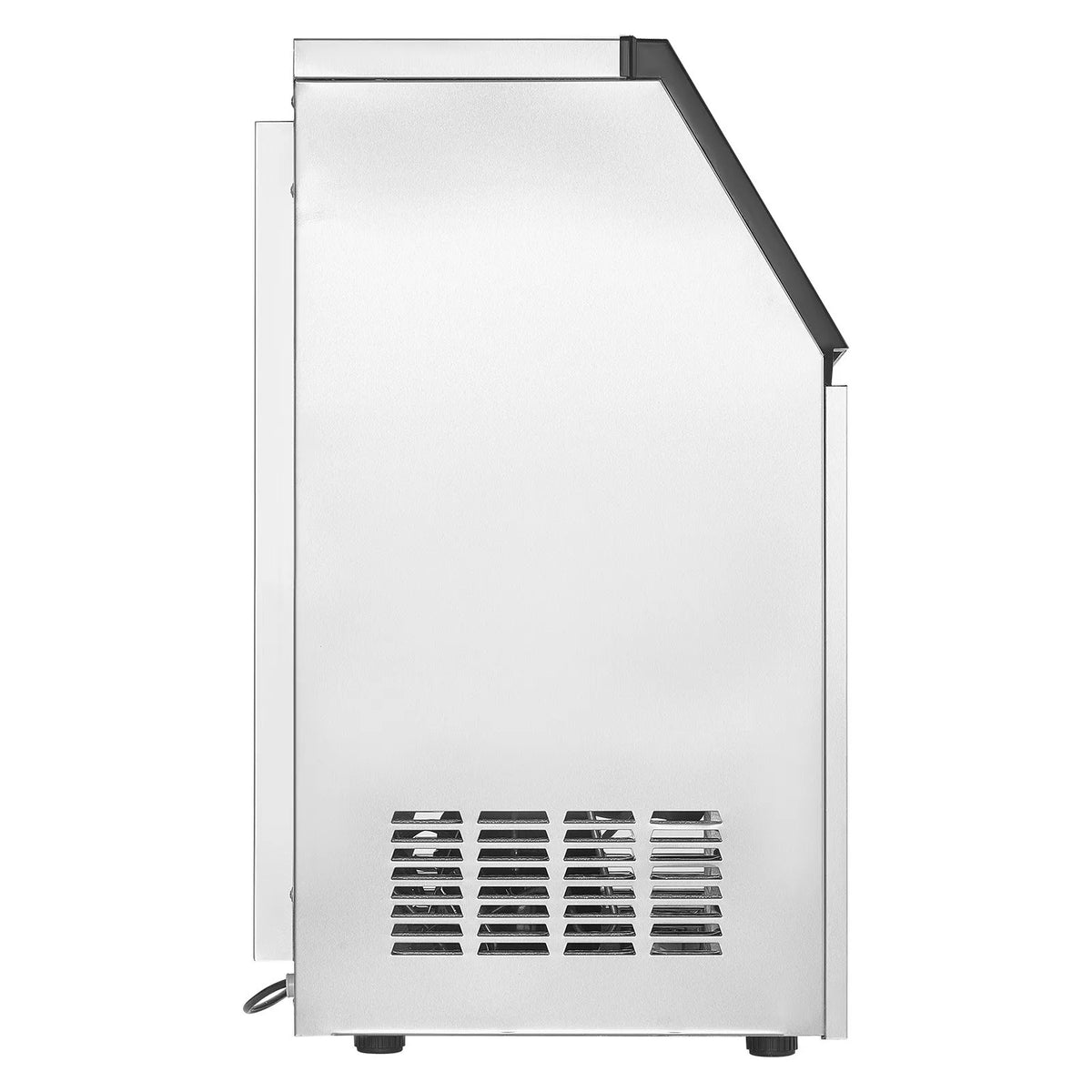 VEVOR komerciālais ledus ģenerators 49,9 kg/24 h ar 12,7 kg uzglabāšanas ietilpību, 36 kubiņi 15 minūtēs, brīvi stāvošs ar LED digitālo displeju un pašattīrīšanos, piemērots bāram, birojam un restorānam - ZEMLETES.LV