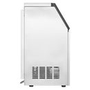 VEVOR komerciālais ledus ģenerators 49,9 kg/24 h ar 12,7 kg uzglabāšanas ietilpību, 36 kubiņi 15 minūtēs, brīvi stāvošs ar LED digitālo displeju un pašattīrīšanos, piemērots bāram, birojam un restorānam - ZEMLETES.LV