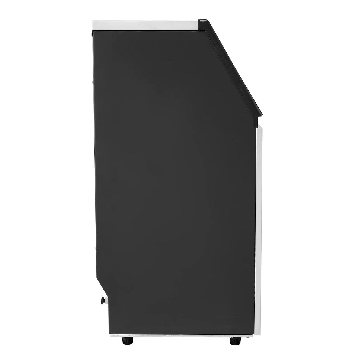 VEVOR komerciālais ledus ģenerators 54,4 kg/24 h ar 15 kg uzglabāšanas ietilpību, 45 kubiņi 15 minūtēs, brīvi stāvošs ar LED digitālo displeju un pašattīrīšanos, piemērots bāram, birojam un restorānam - ZEMLETES.LV