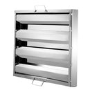 VEVOR 39,4 cm x 49,5 cm komerciālais ventilācijas filtrs, nerūsējošais tērauds