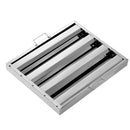 VEVOR 39,4 cm x 49,5 cm komerciālais ventilācijas filtrs, nerūsējošais tērauds