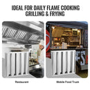 VEVOR 49,5 x 49,5 cm komerciālais tvaika nosūcēja filtrs – nerūsējošā tērauda lamellu filtrs