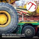 VEVOR 2-paku sprūdrata ķēžu spriegotāju komplekts 7,9 mm - 9,5 mm, sprūdrata mehānisms, 2994 kg slodzes kapacitāte