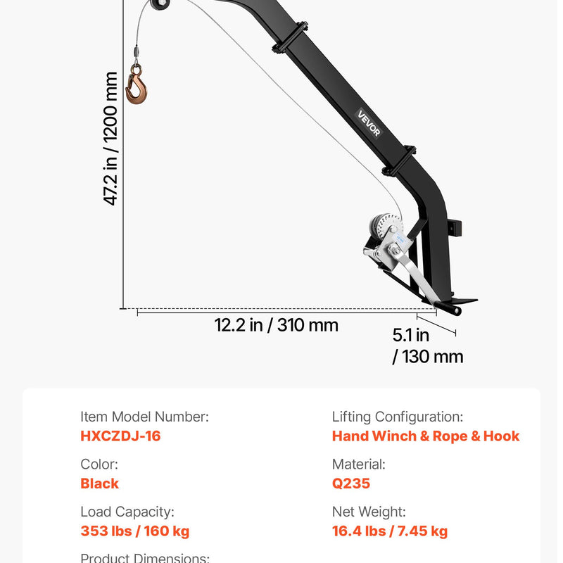 Kokā stiprināms briežu pacēlājs ar 160 kg celtspēju, vinča ar sprūdrata siksnu, izturīgs statīvs briežu apstrādei, tīrīšanai, iekāršanai un barošanai, melns