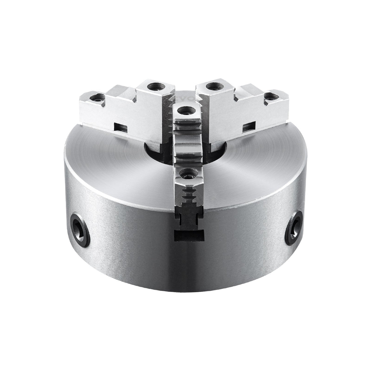 VEVOR 3-Jaw Self-Centering Lathe Chuck 254 mm with T-Key and Mounting Accessories