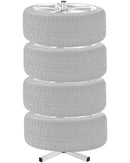 Riepu statīvs ar disku turētāju 4 riepām — der līdz 225 mm platām riepām