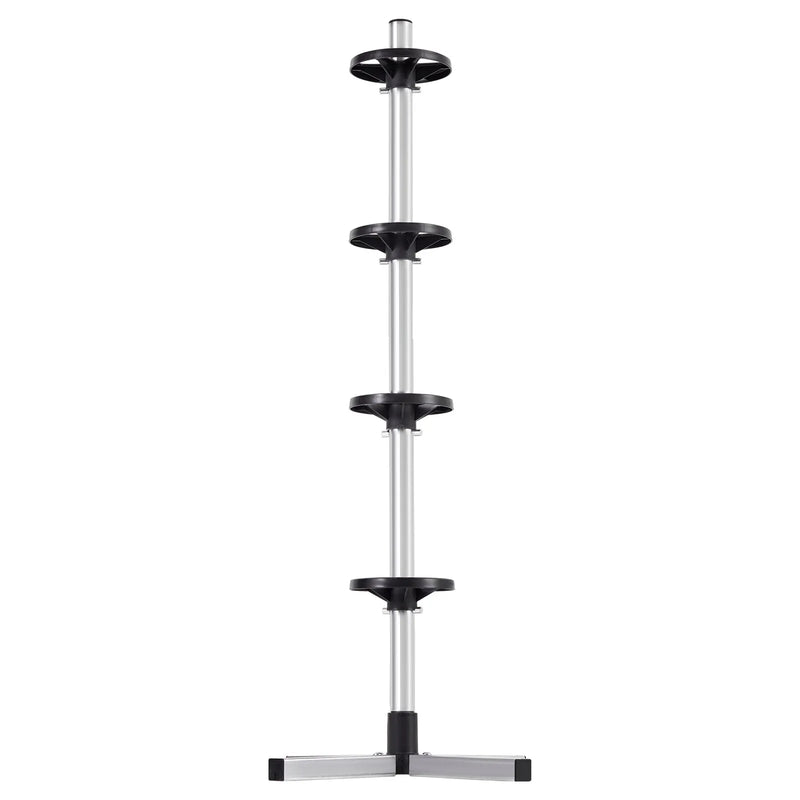 Riepu statīvs ar disku turētāju 4 riepām — der līdz 225 mm platām riepām