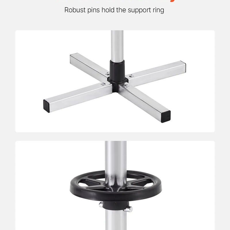 Riepu statīvs ar disku turētāju 4 riepām — der līdz 225 mm platām riepām
