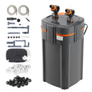 VEVOR 379 litru akvārija kannas filtrs ar 12 W UV lampu, klusa darbība