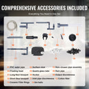 VEVOR 454 litru akvārija filtrs ar 15 W UV lampu, klusa darbība