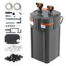 VEVOR 454 litru akvārija filtrs ar 15 W UV lampu, klusa darbība