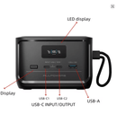 ⚡ ALLPOWERS SOLAX P100 Portatīvā Uzlādes Stacija 99.2Wh LiFePO4 USB - C 100W (EU) - ZEMLETES.LV