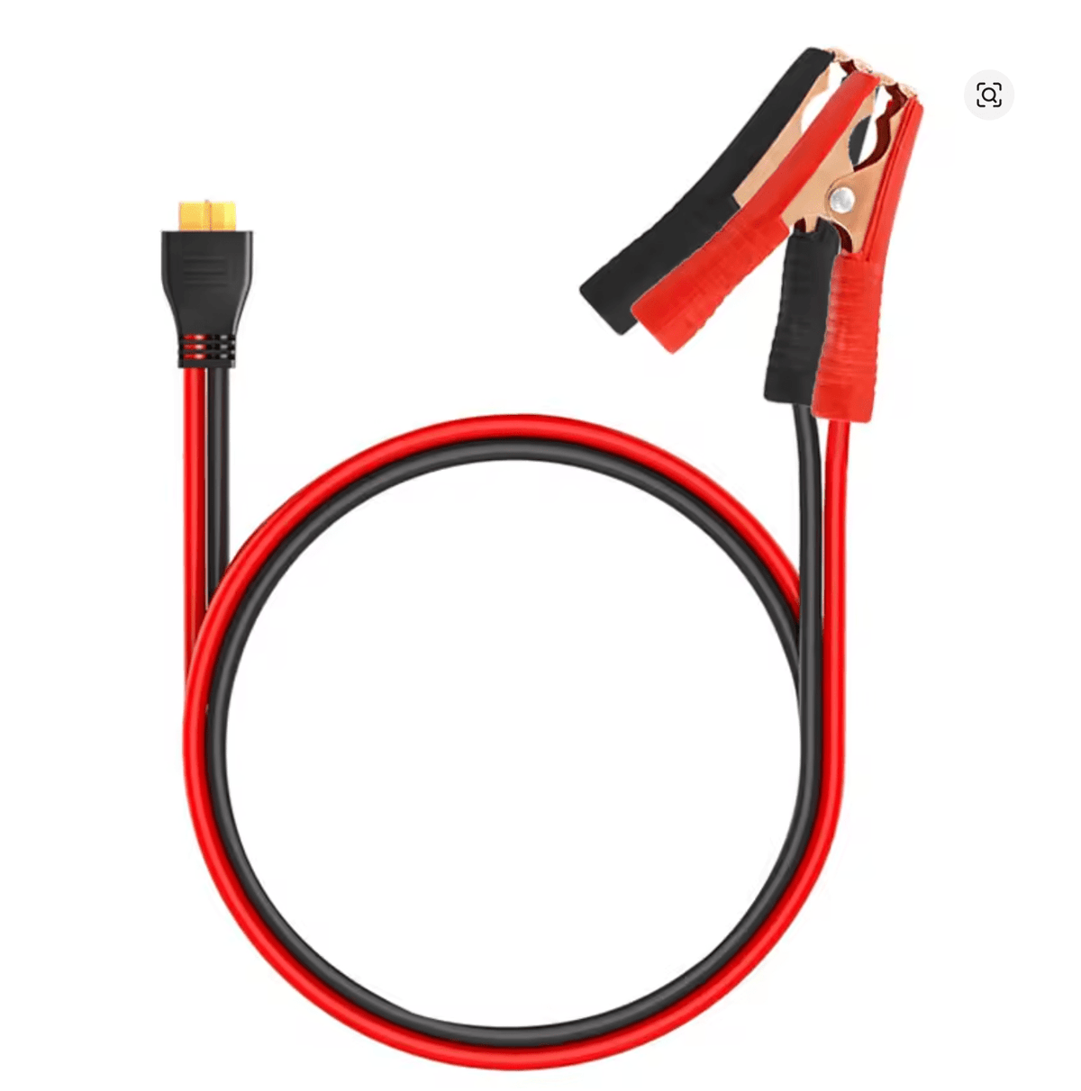🔌 XT60 uz Krokodila Skavām Kabelis 12AWG (1m) – Akumulatoru Savienošanai - ZEMLETES.LV