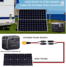 ☀️ XT90 uz MC4 Saules Paneļa Kabelis 12AWG (1–2m) – Power Station Savienošanai - ZEMLETES.LV