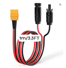 ☀️ XT90 uz MC4 Saules Paneļa Kabelis 12AWG (1–2m) – Power Station Savienošanai - ZEMLETES.LV