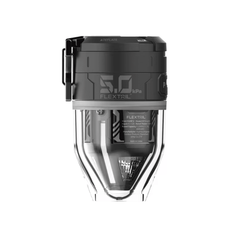 FLEXTAIL Mini Elektriskais Gaisa Pumpis ar LED Apgaismojumu (Camping Air Pump) - ZEMLETES.LV