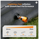 FLEXTAIL Mini Elektriskais Gaisa Pumpis ar LED Apgaismojumu (Camping Air Pump) - ZEMLETES.LV