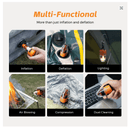 FLEXTAIL Mini Elektriskais Gaisa Pumpis ar LED Apgaismojumu (Camping Air Pump) - ZEMLETES.LV
