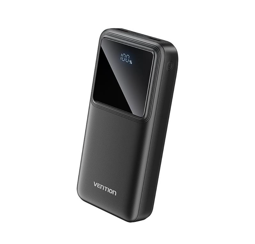 Vention 20,000 mAh powerbank, 22.5 W – black
