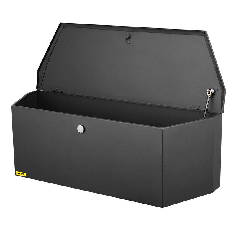 VEVOR piekabes sakabes instrumentu glabāšanas kaste 91,4 x 30,5 x 30,5 cm | Oglekļa tērauds + slēdzene ar atslēgām