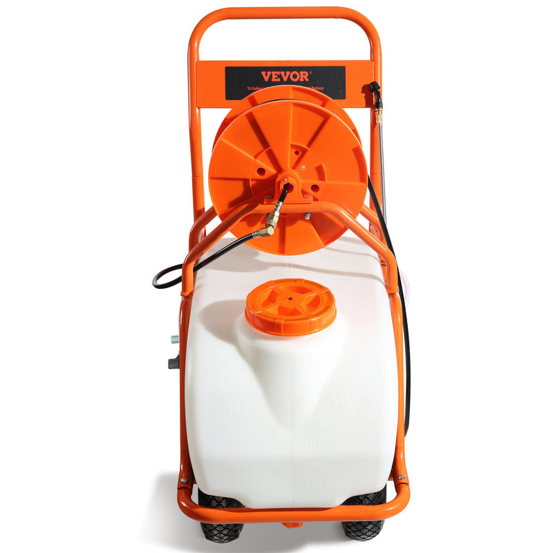 VEVOR 60 L акумулятор dārza smidzinātājs, spiediens 0-6 bar