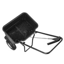 VEVOR stumjams zāliena kaisītājs ar 3,6 m kaisīšanas platumu, 36,3 kg ietilpība, izkliedes kaisītājs ar 254 mm visurgājēju riteņiem, piemērots sēklām, mēslojumam un sālim ledus kausēšanai - ZEMLETES.LV