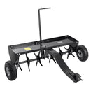 VEVOR velkamais zāliena dakšu aerators 1020 mm ar universālu sakabi