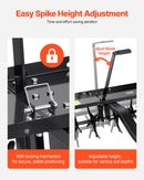 VEVOR velkamais zāliena dakšu aerators 1020 mm ar universālu sakabi