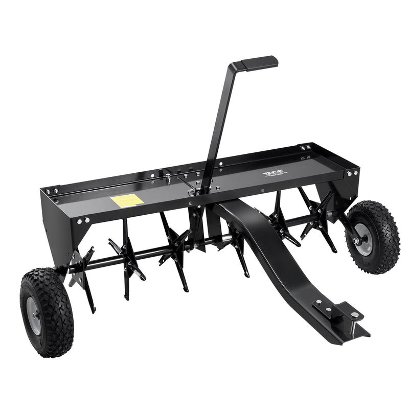 VEVOR velkamais zāliena dakšu aerators 1020 mm ar universālu sakabi