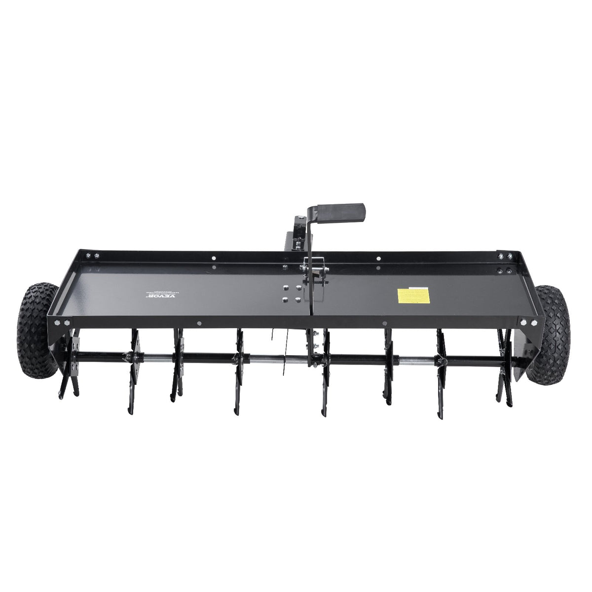 VEVOR velkamais aerators zālienam, 1220 mm, ar universālu sakabi