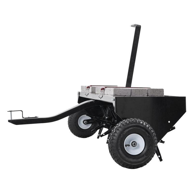 VEVOR velkamais aerators zālienam, 1220 mm, ar universālu sakabi