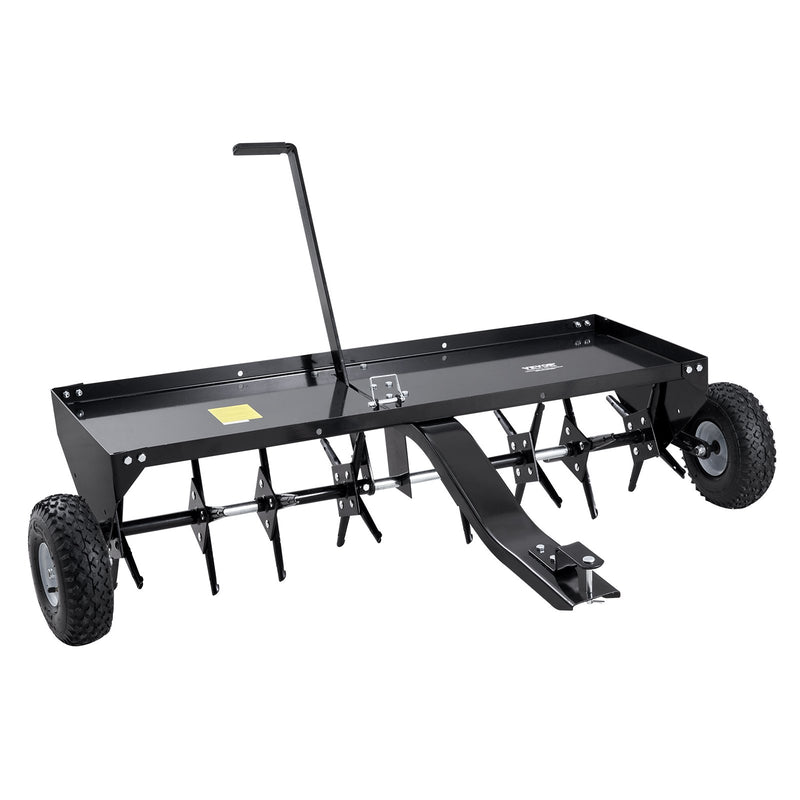 VEVOR velkamais aerators zālienam, 1220 mm, ar universālu sakabi