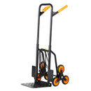 VEVOR kāpņu rati, salokāmi, smagām kravām līdz 200 kg, ar 6 riteņiem