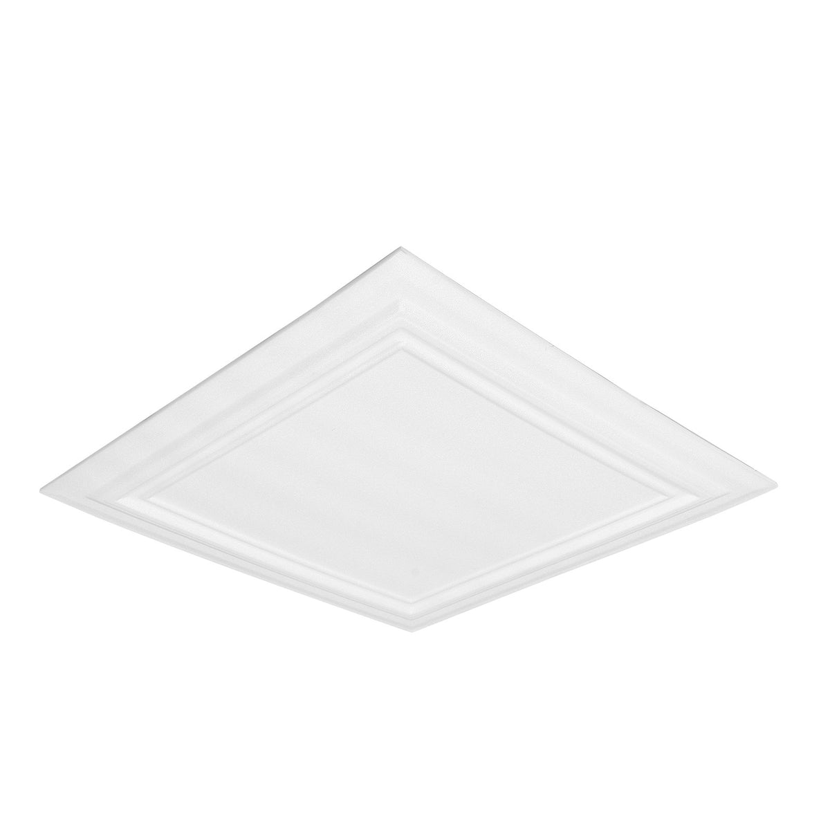 VEVOR griestu flīzes, 96 gab., 50 x 50 cm, polistirols, viegla uzstādīšana ar līmēšanu
