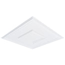 VEVOR griestu paneļi, 12 gab., 600 x 600 mm, PVC, viegli uzstādāmi, balti, ģeometriski raksti