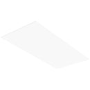 VEVOR 60,5 x 121,3 cm griestu flīzes gludas, baltas, 10 gab. iepakojumā, PVC, ugunsizturīgas