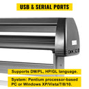 VEVOR 5-in-1 Siltuma prese 38 x 38 cm ar cepuru pārsūtīšanas funkciju un 135 cm Vinila griezēju un plotteri, 3 asmeņi