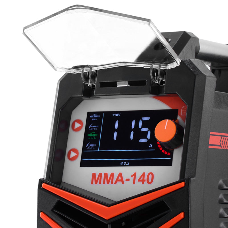 VEVOR TIG metināšanas aparāts 4-in-1 ar pulsa funkciju, MMA, Lift TIG un STICK režīmiem, IGBT invertoru un LED displeju