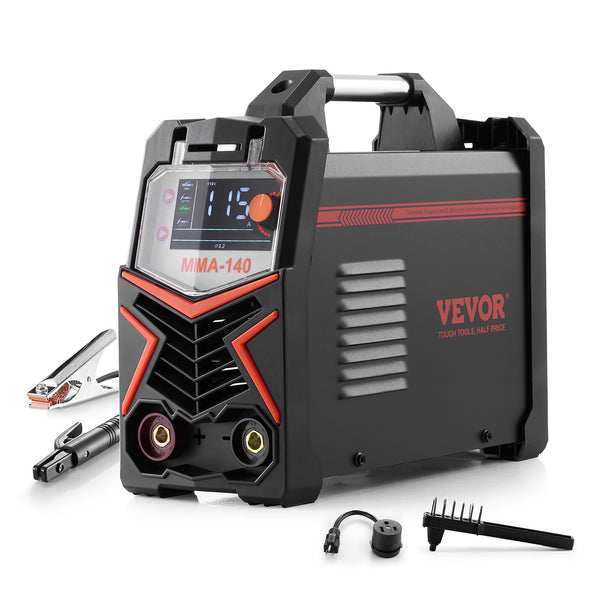 VEVOR TIG metināšanas aparāts 4-in-1 ar pulsa funkciju, MMA, Lift TIG un STICK režīmiem, IGBT invertoru un LED displeju