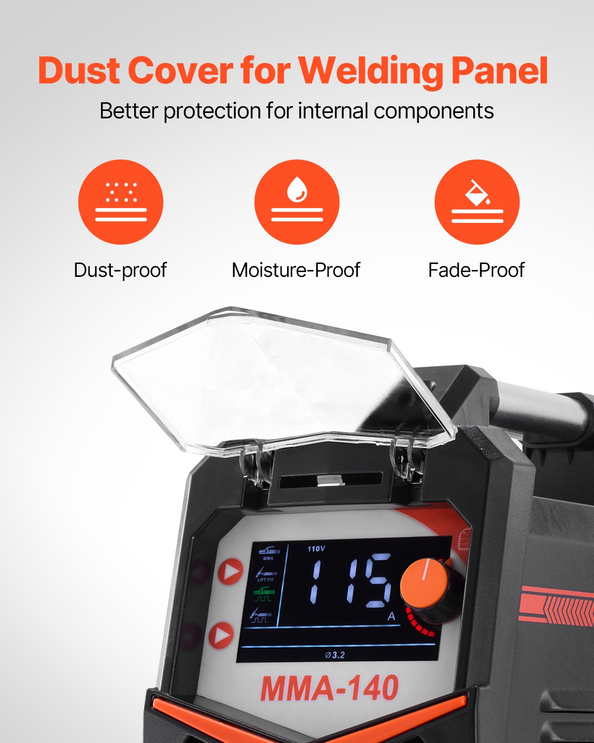 VEVOR TIG Welding Machine 4 in 1 – Pulse TIG, Lift TIG, MMA, Stick, IGBT, LED Display