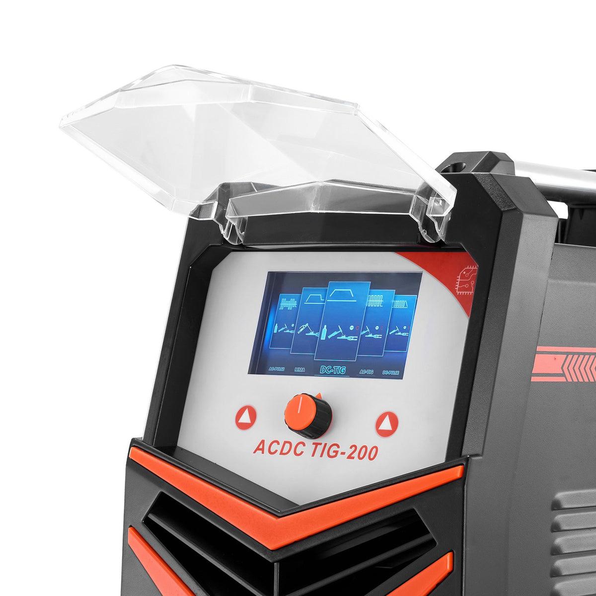 VEVOR TIG Welding Machine 200 A 6 in 1 for Aluminium – AC/DC TIG, AC/DC Pulse, Spot TIG, MMA, Synergic