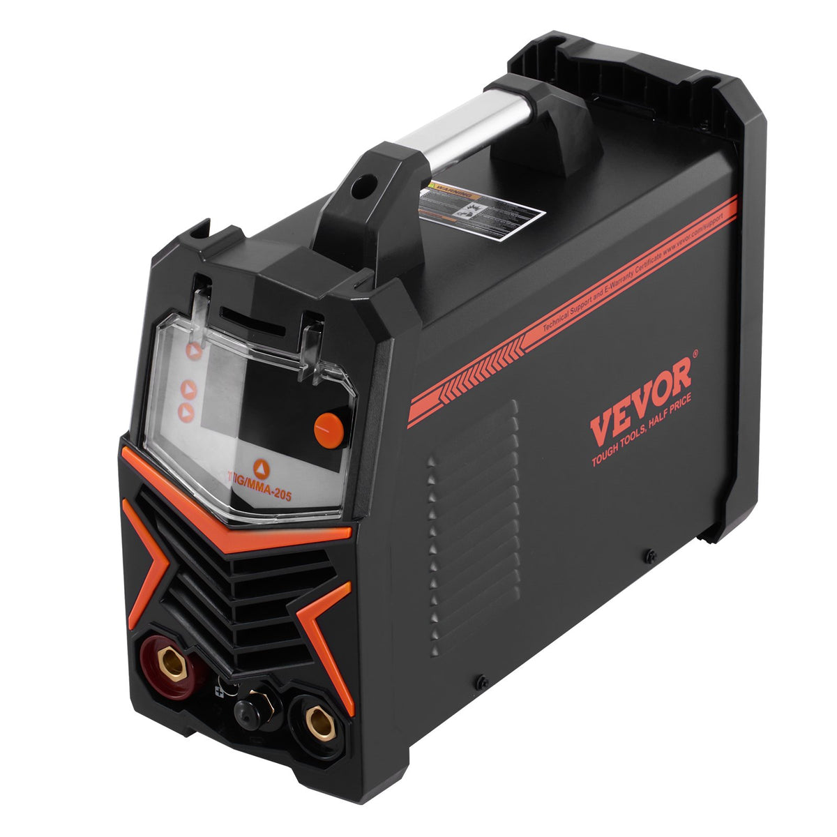 VEVOR TIG-keevitusaparaat 3-ühes – Pulse TIG, TIG, MMA, IGBT-inverter, LED-näidik