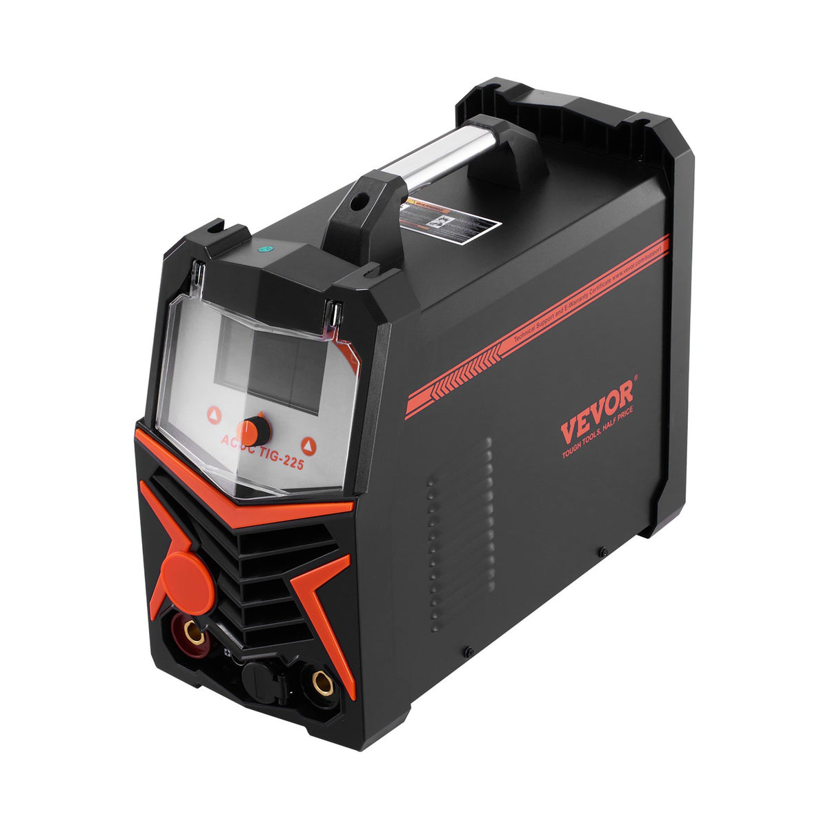 VEVOR TIG Welding Machine 200 A 6 in 1 – AC/DC TIG, Pulse, Spot, MMA, Stick, IGBT Inverter