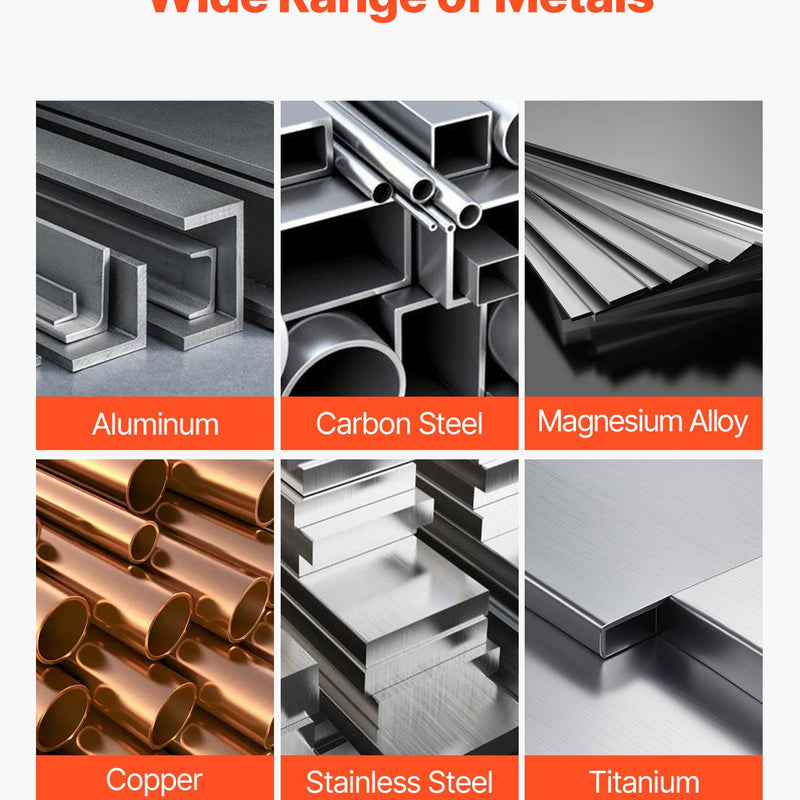 VEVOR TIG Metināšanas aparāts 200 A, 6-in-1 AC/DC, Pulse, MMA, Spot, Stick, IGBT inverterid