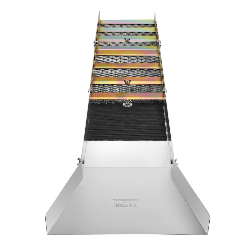 VEVOR Zelta meklēšanas komplekts ar smalcinātāju, 127 cm alumīnija zelta ieguves aprīkojums, 23 gabali