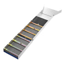 VEVOR Zelta meklēšanas komplekts ar smalcinātāju, 127 cm alumīnija zelta ieguves aprīkojums, 23 gabali