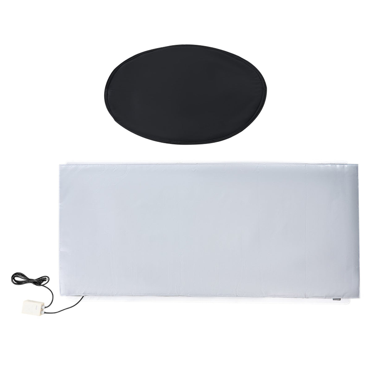 VEVOR 208.2 L 1300W Metal Drum Heater -18–63℃ with Independent Thermostat Control
