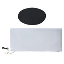 VEVOR 208,2 L 1300W metāla bungveida sildītājs -18–63℃, regulējams ar neatkarīgu termostatu