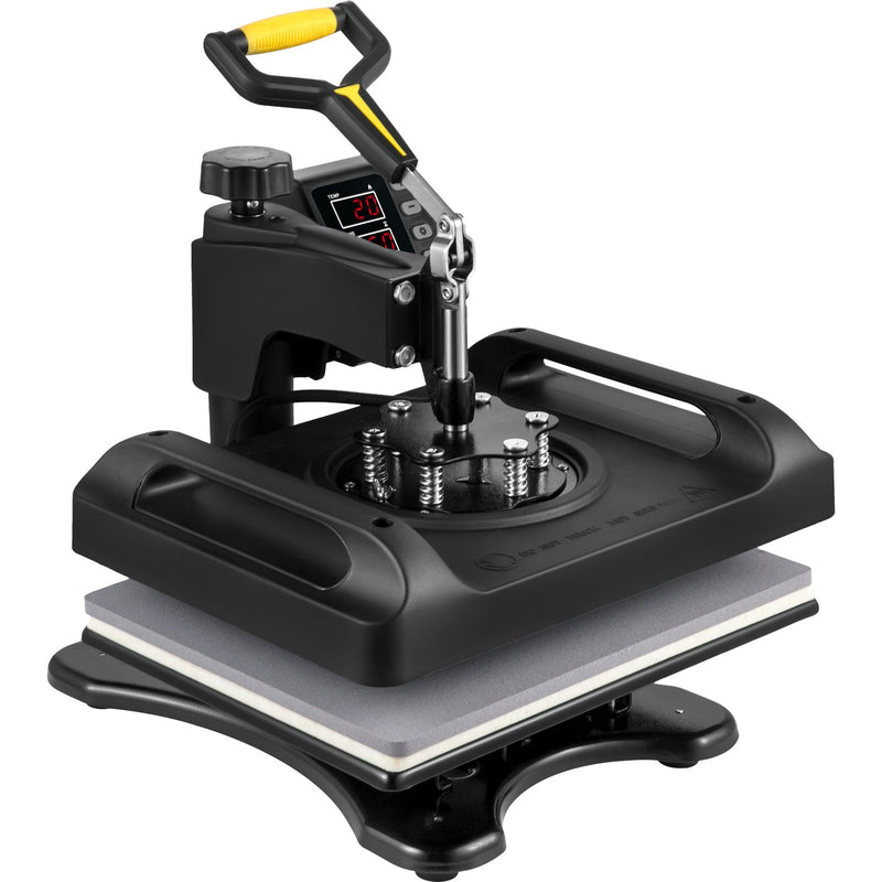 VEVOR 5-in-1 termoprese 30 x 38 cm ar 360° rotējošu svārsta funkciju, 1000W sublimācijas mašīna, piemērota T-krekliem, krūzēm, cepurēm un citiem izstrādājumiem